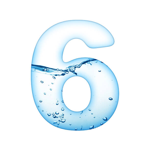 istock One letter of water wave alphabet 488225319