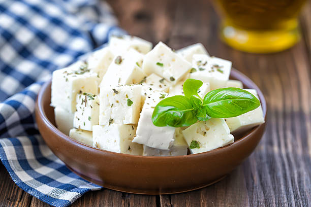käse - ricotta cheese freshness white stock-fotos und bilder