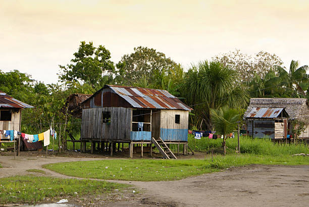 istock Peru, Peruvian Amazonas landscape. The photo present typical indian 488238891