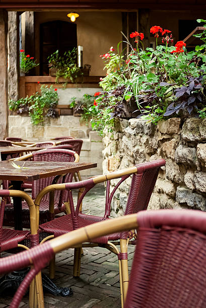 istock Open air cafe. Lviv. Ukraine 488240024