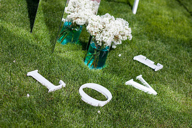 istock Wedding decoration of flowers 488240678