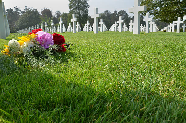 istock D-day Omaha beach : the american cemetery in Colleville 488244129