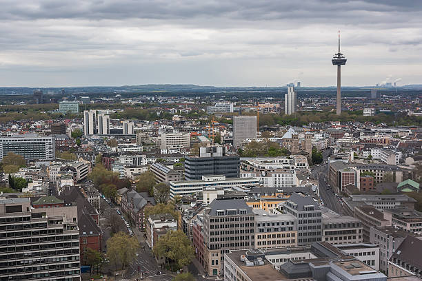 istock Aerial view of Cologne, Germany 488244921