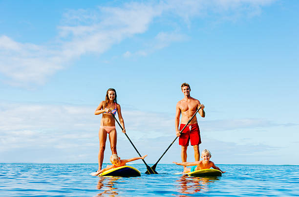 istock Family Fun, Stand Up Paddling 488249444