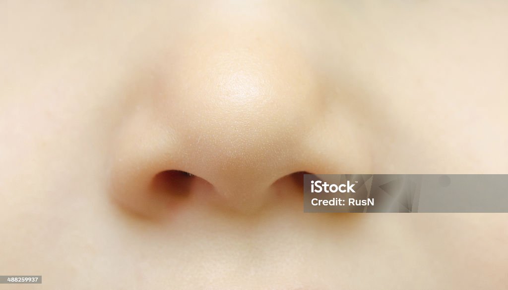 baby nose close up of baby nose Nose Stock Photo