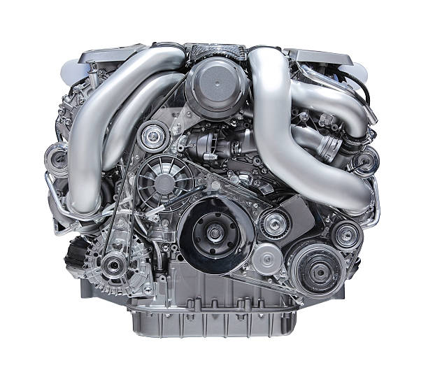 Car engine stock photo