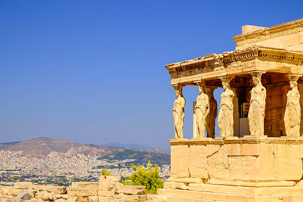 istock Architecture detail of ancient temple Erechteion in Acropolis 488268776