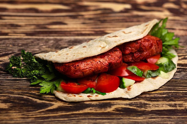 istock Tikka masala naan sandwich 488277448