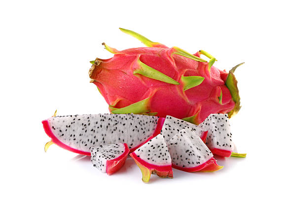 istock Pitaya or Dragon Fruit isolated against white background. 488279262
