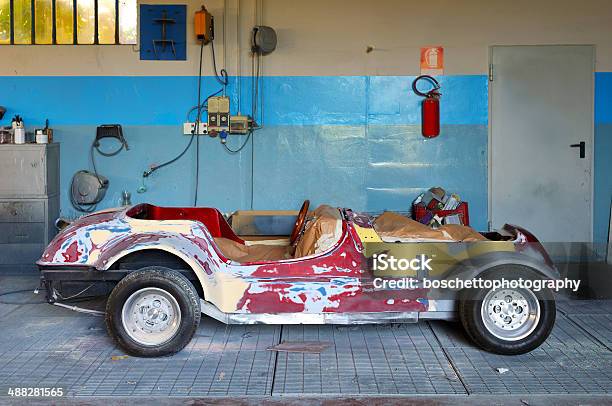Restoring Classic Car Stock Photo - Download Image Now - Car, Restoring, Auto Repair Shop