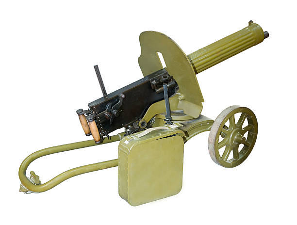 istock Easel machine gun, Maxim's system of the sample 1910 488281605