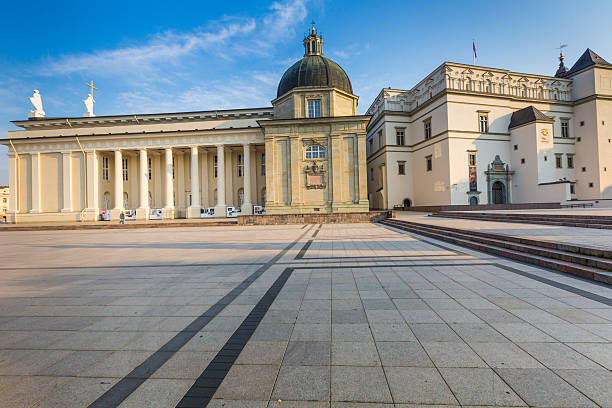 istock Cathedral of Vilnius, Lithuania 488282122