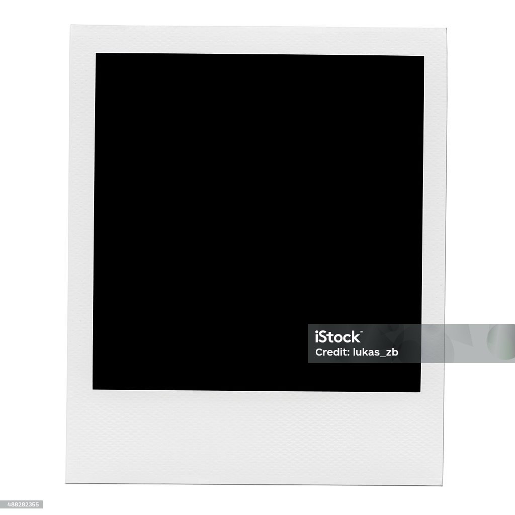 Blank Photo Frame. XXXL size. Instant Print Transfer Stock Photo