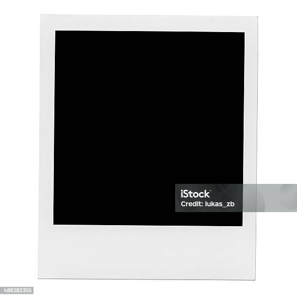 Blank Photo Frame Stock Photo - Download Image Now - Instant Print Transfer, Instant Camera, Picture Frame