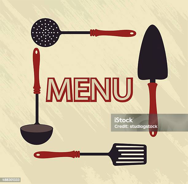 Menu Design Stock Illustration - Download Image Now - Computer Graphic ...