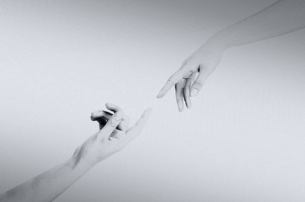God and Adam's hands from the Sistine Chapel