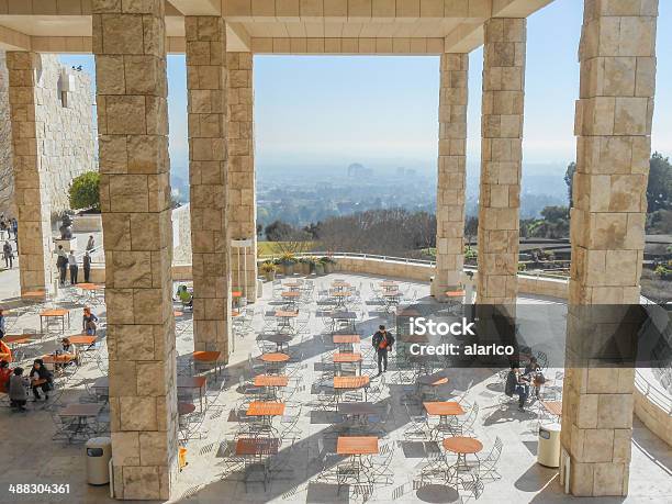 Getty Center In La Stock Photo - Download Image Now - City Of Los Angeles, Los Angeles County, Museum