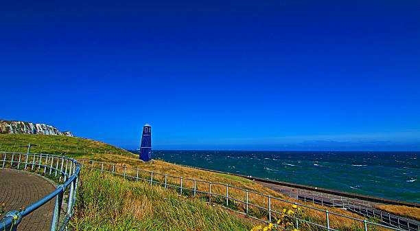 istock Samphire Hoe Tower along Cliffs of Dover in Great Britain 488304716