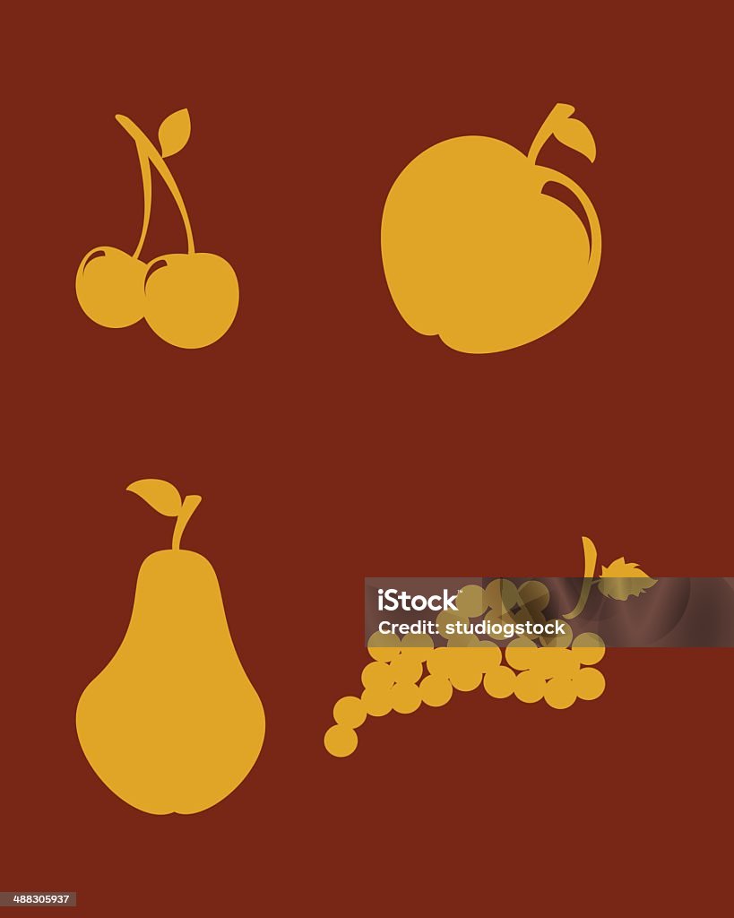 Vector Fruits Design Fruits Design Stock Illustration - Download Image Now - Apple - Fruit ...