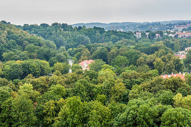 istock Vilnius old town cityscape, Lithuania 488306310