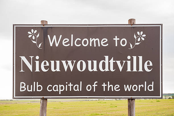 istock Welcome sign at Niewoudtville 488307004