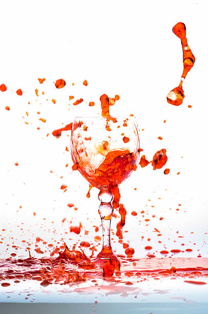 istock wine splash in the glass 488307056