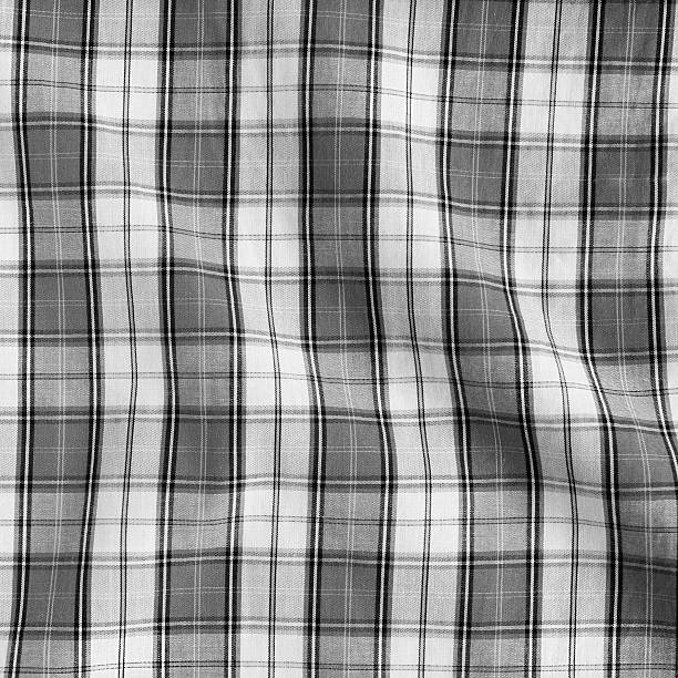 istock Texture of checkered picnic blanket. 488307169