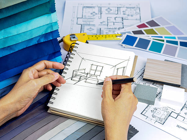 istock Home interior decoration and renovation planning concept 488307810