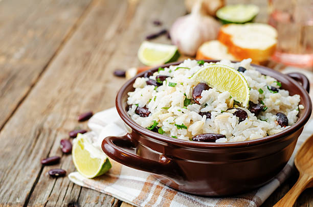 istock coconut lime rice with red beans and cilantro 488307974