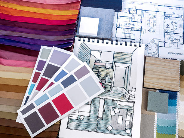 istock Home interior decoration and renovation planning concept 488309446