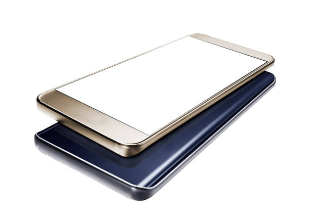 istock Isolated Smart phones with blank screen 488311976