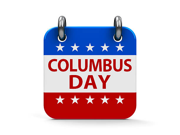 istock Columbus day icon calendar 488313474