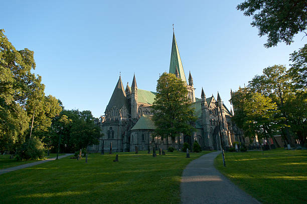 istock Nidaros Cathedral, Trondheim, Norway 488316170