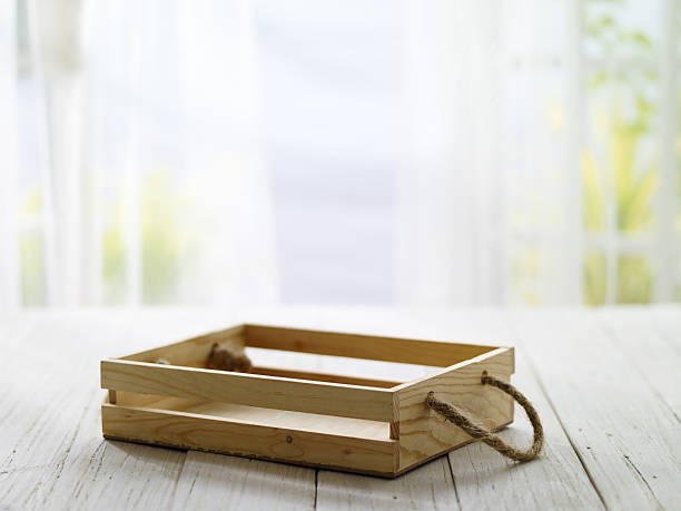 istock close-up look at wooden box with morning bright 488318482