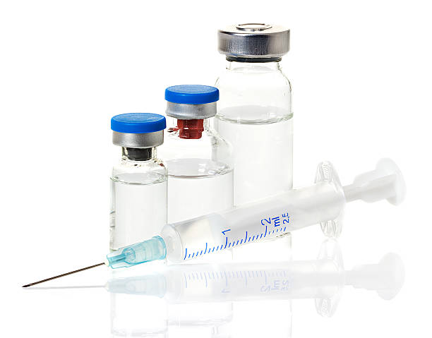 istock medical ampoule, vials, and syringes isolated 488325435