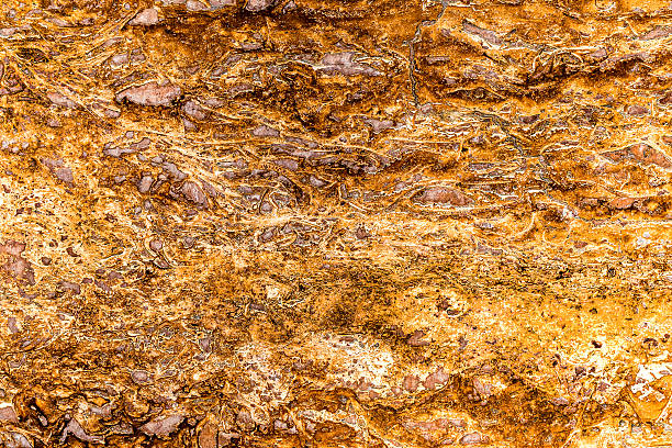 istock beautiful old yellow-brown decorative stone marble abstract crac 488326615