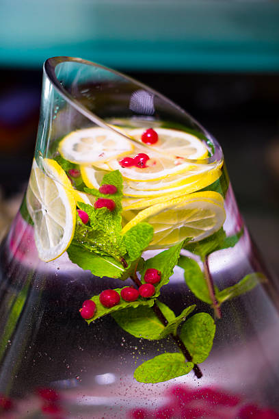 Natural refreshing modern drink