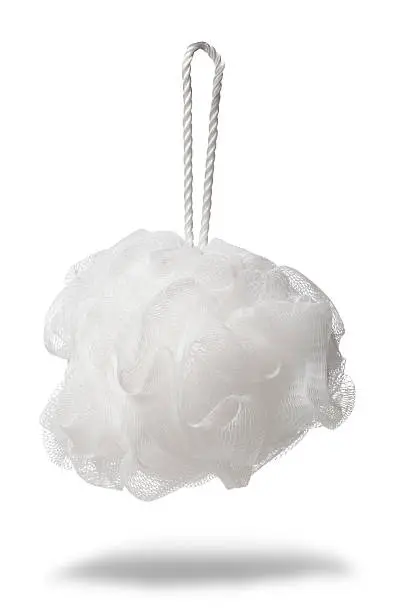 Photo of plastic bath puff