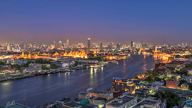istock Grand Palace alongside the Chaophraya river 488329293