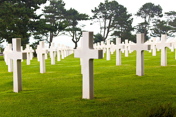 istock American Cemetery in Normandy 488350178