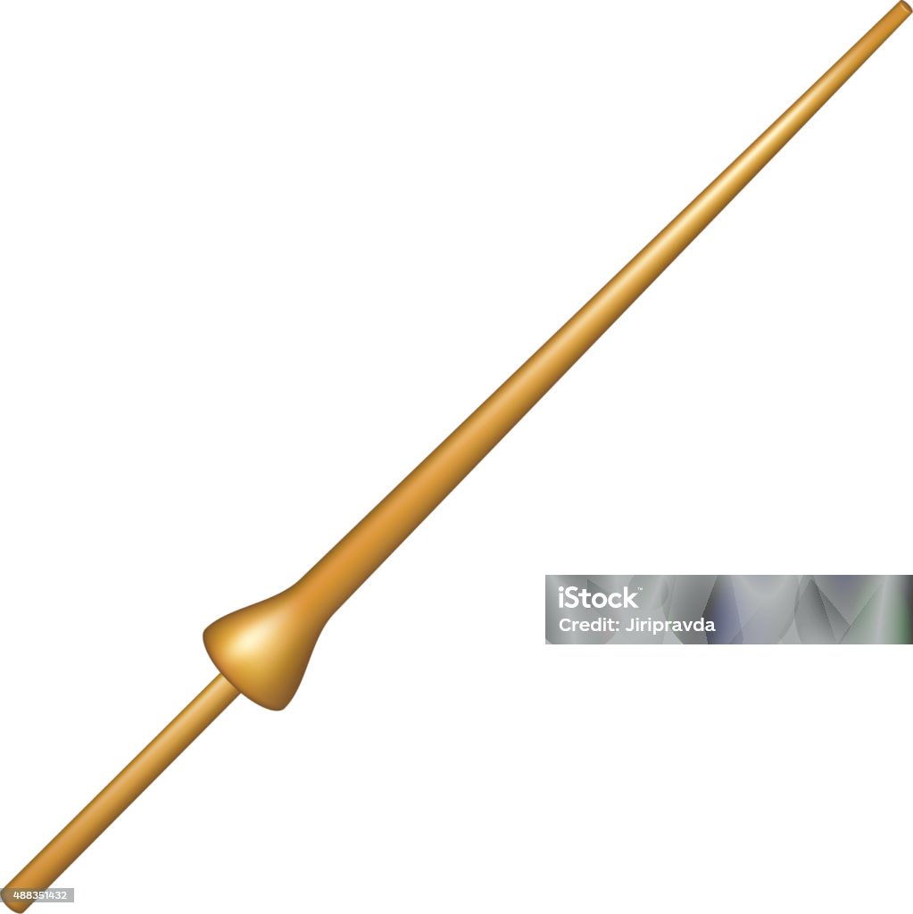 Lance Vector Drawing Lance In Wooden Design Stock Illustration - Download Image Now - 2015 ...
