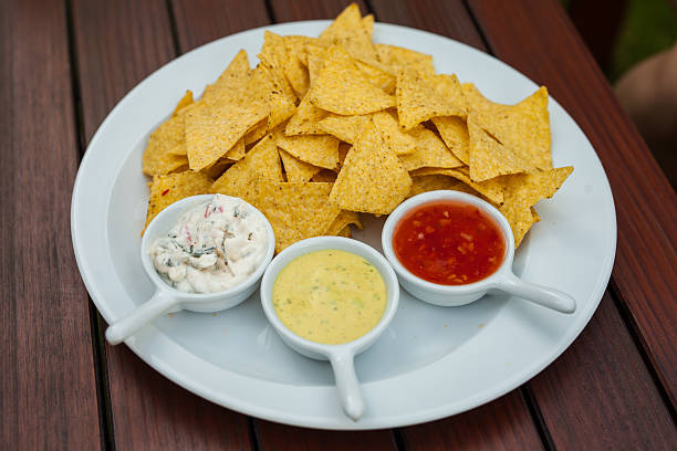 istock The close-up of tortilla-chips. 488352624