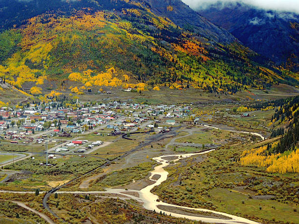 silverton colorado - silverton colorado - fotografias e filmes do acervo