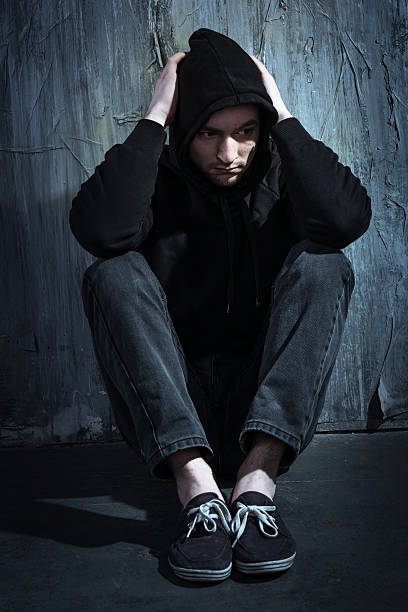 istock Concept for drug addiction and despair 488354010