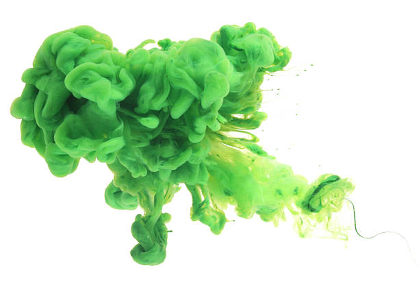 istock Acrylic colors in water. Abstract background. 488354288