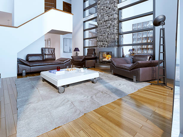 istock Contemporary drawing room design 488356212