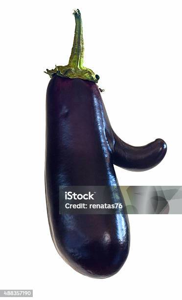 Funny Mutant Eggplant Stock Photo - Download Image Now - Genetic Mutation, Vegetable, 2015