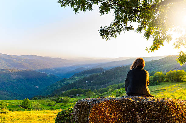 peneda-geres parque nacional - escena de tranquilidad fotografías e imágenes de stock