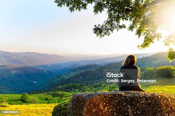 Penedageres National Park Stock Photo - Download Image Now - Women, Sitting, Nature