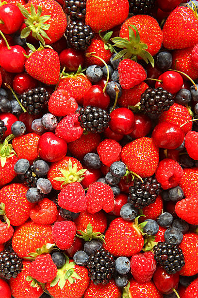 istock Lots of Various Fresh Berries 488358688